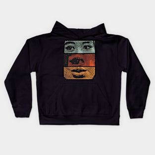 Eye And Mouth Kids Hoodie